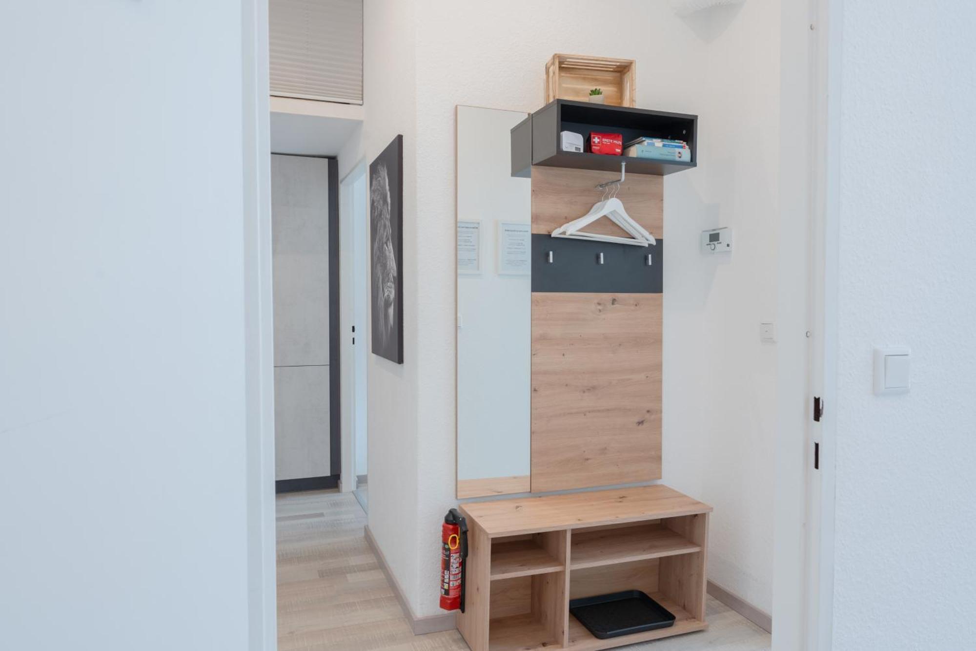Modernes Apartment In Top Lage Komfortabel Eingerichtet Mit Arbeitsplatz Und Kueche - Geibelsuite Hannover Exteriör bild