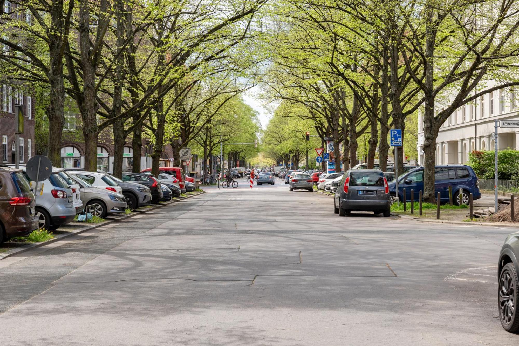 Modernes Apartment In Top Lage Komfortabel Eingerichtet Mit Arbeitsplatz Und Kueche - Geibelsuite Hannover Exteriör bild